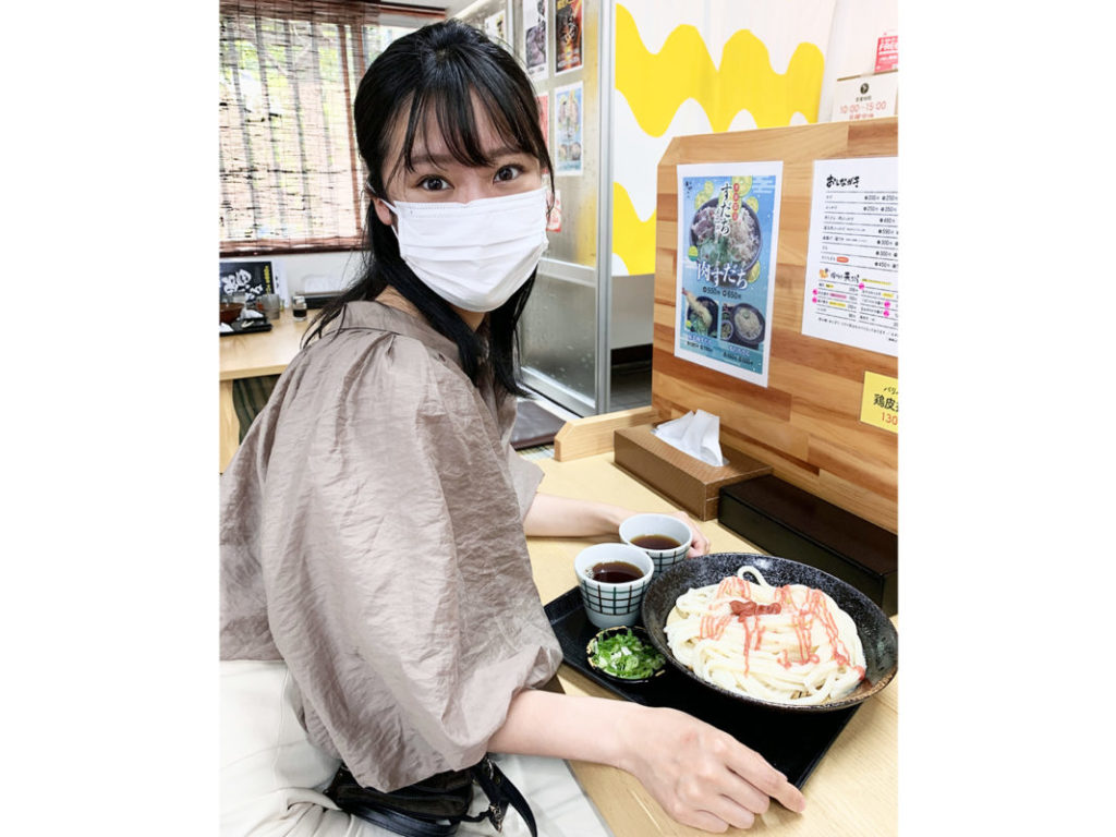 アナペコグルメ🍽暑い夏につるっと！梅ざるうどん