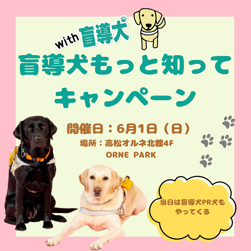 盲導犬もっと知ってキャンペーン